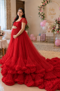 Maternity Gown With Tail