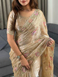 Fendy Satin Party Wear Saree