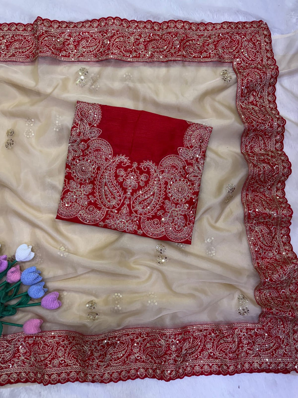Soft Zipsy Silk Designer Saree