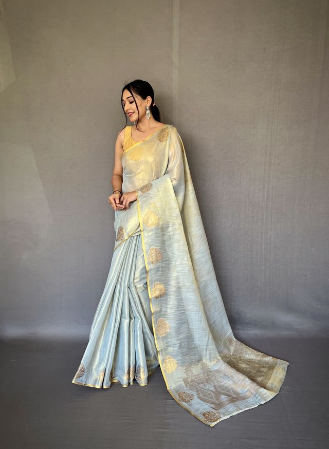 Gulabo Tissue Silk Saree