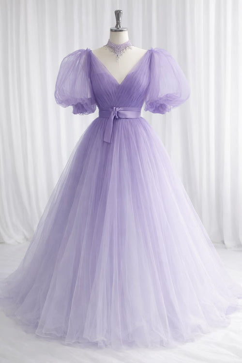 Best Lavender Color Maternity Gown