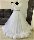 Party Wear Net Gown