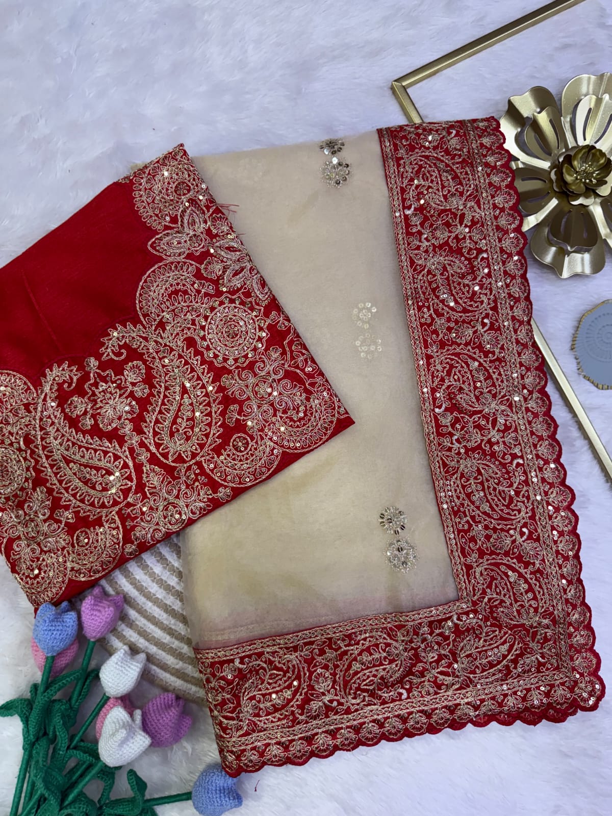 Soft Zipsy Silk Designer Saree