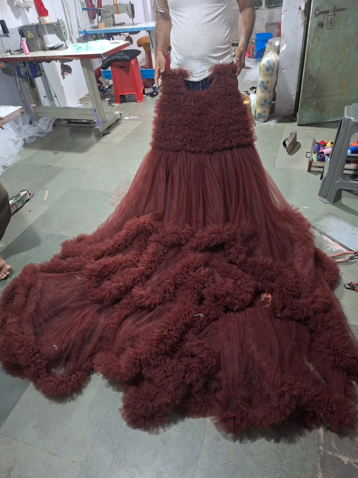 best bridal gown for pregnant lady