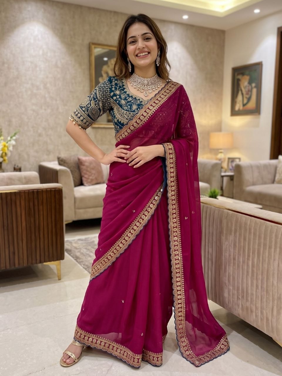 blouse patterns for silk saree