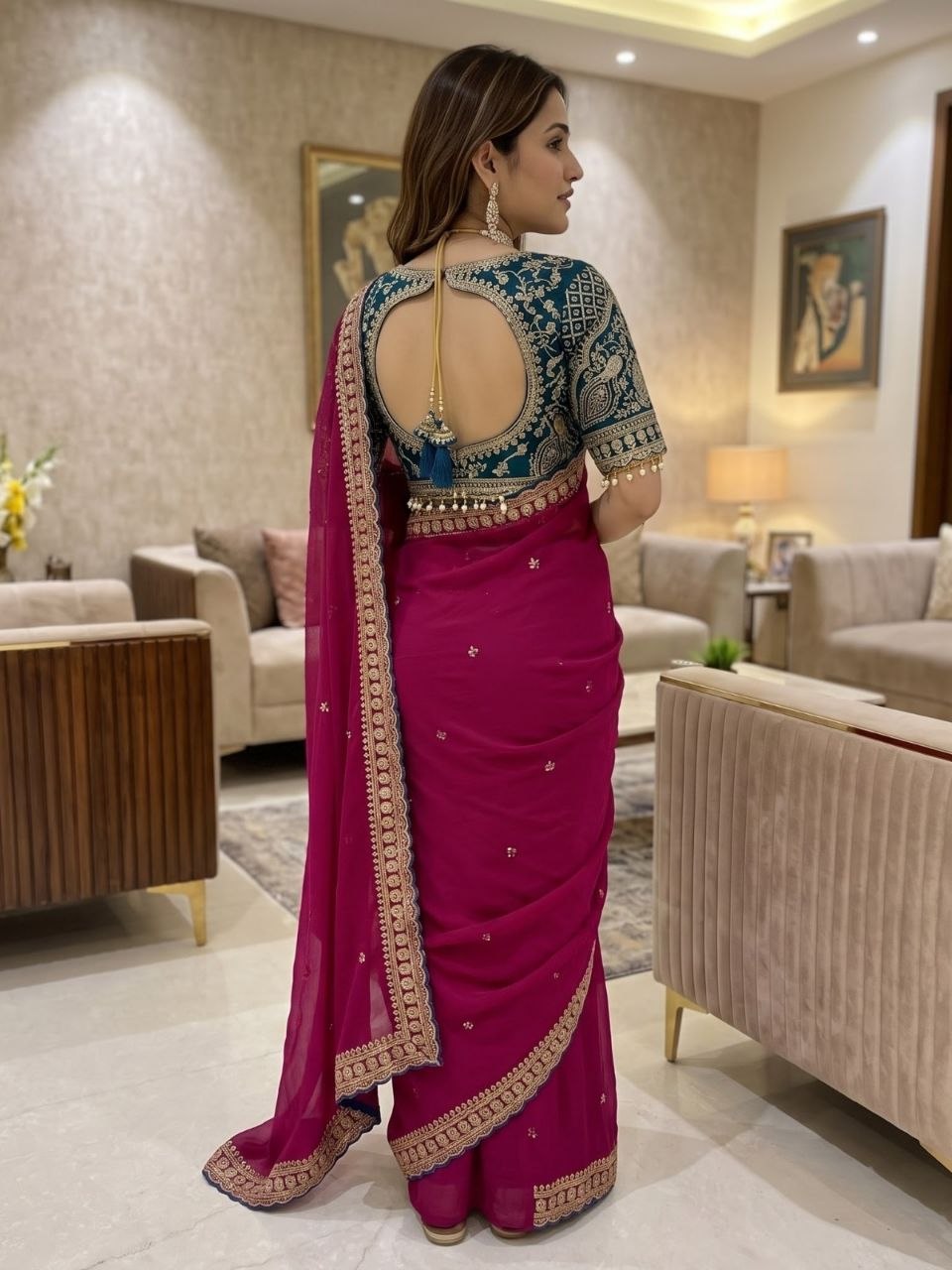 blouse patterns for silk saree