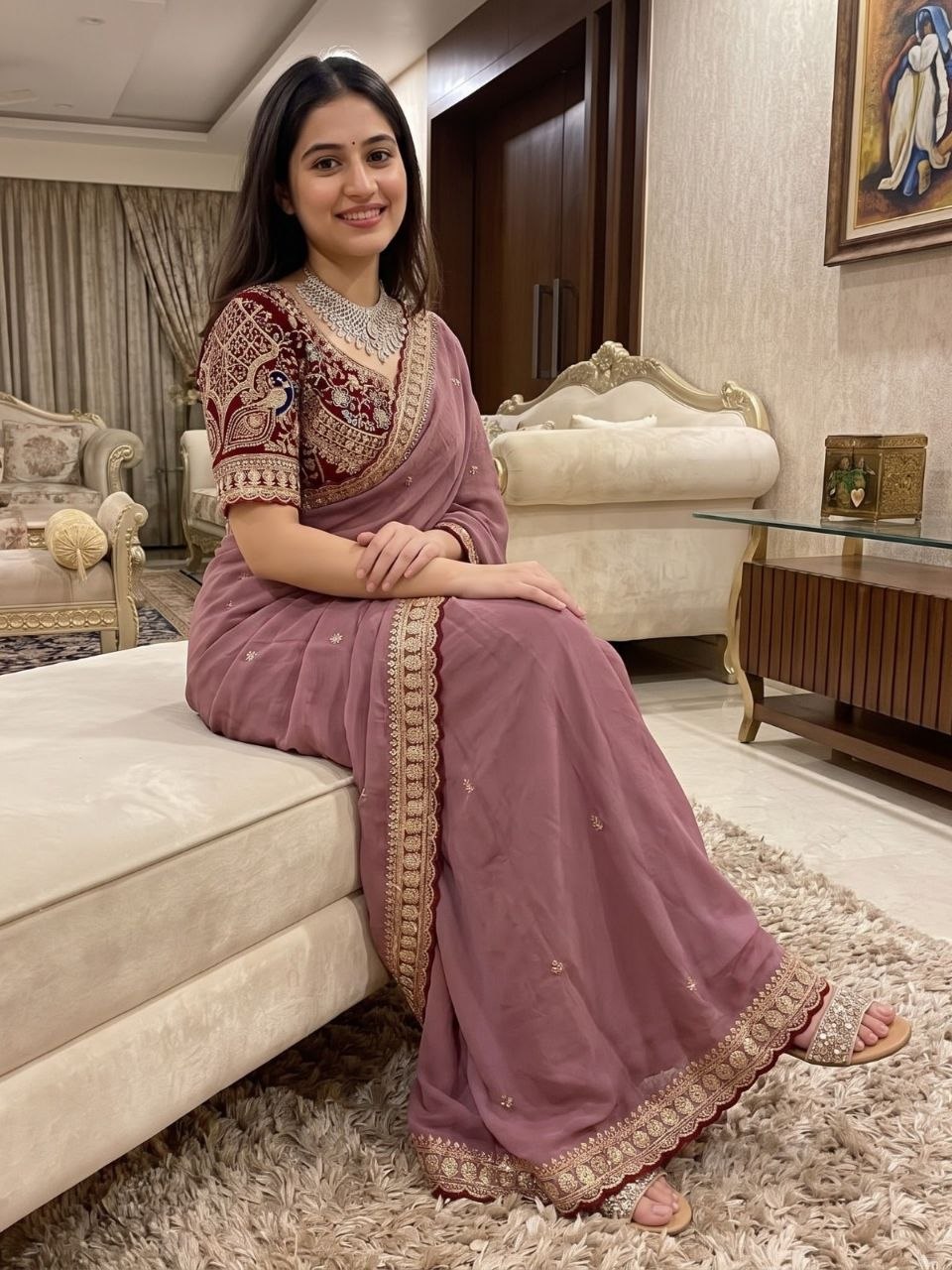 silk saree blouse designs
