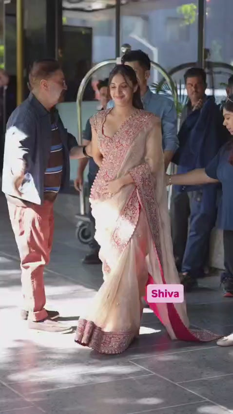 Soft Zipsy Silk Designer Saree