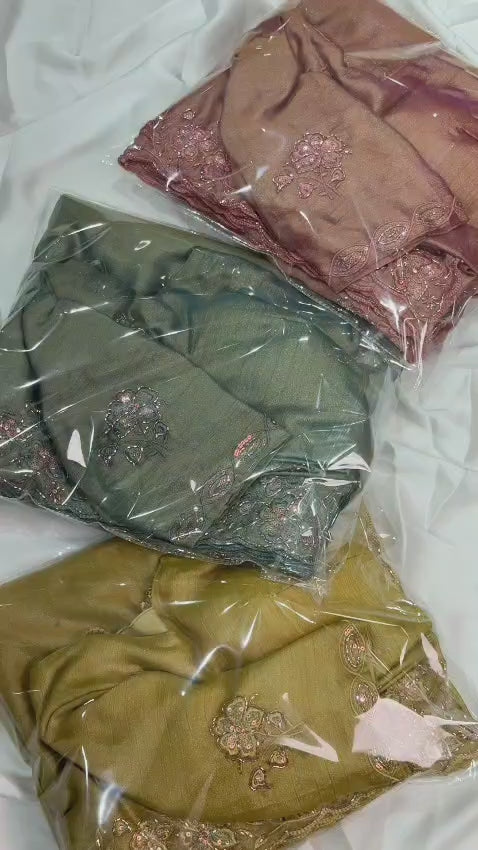 Meri Gold Party Wear Saree
