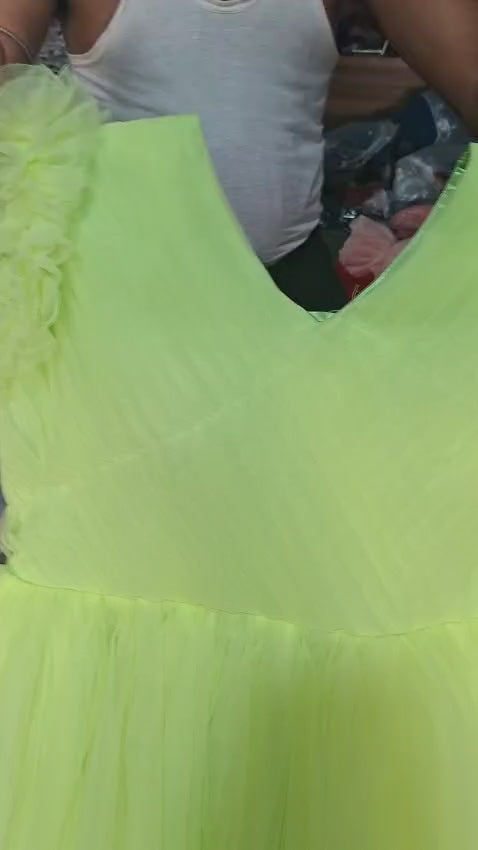 Party Wear Net Gown