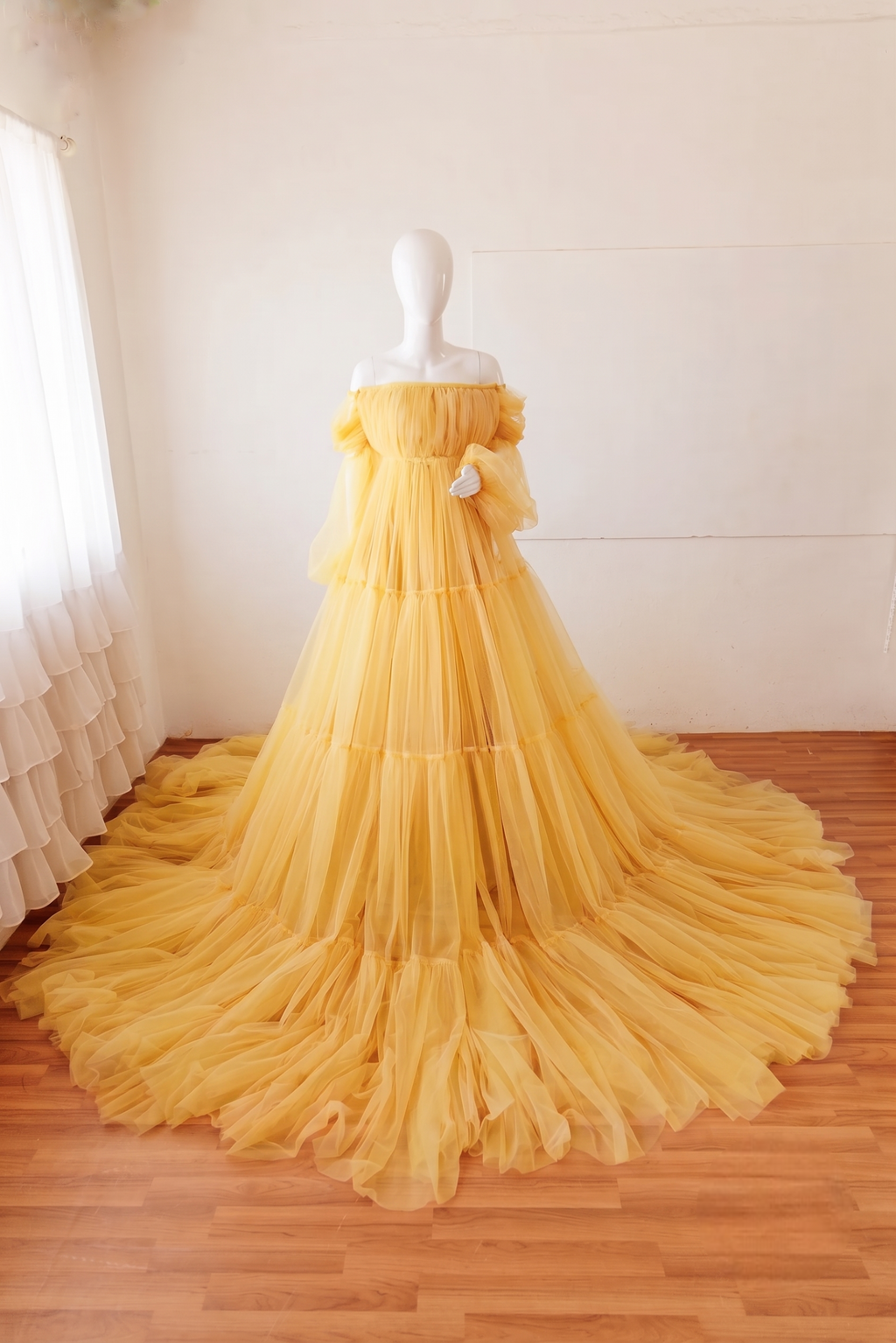 best maternity long gown for women
